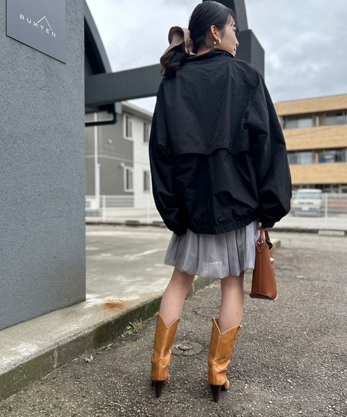 Kotoe（コトエ）の「チュールバルーンスカート ミニ グレー ブラック（スカート・レディース・ブラック/ライトグレー・FREE）」の20枚目の写真