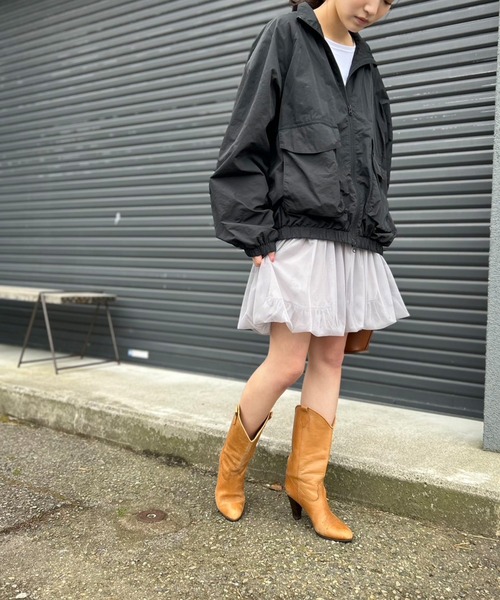 Kotoe（コトエ）の「チュールバルーンスカート ミニ グレー ブラック（スカート・レディース・ブラック/ライトグレー・FREE）」の18枚目の写真