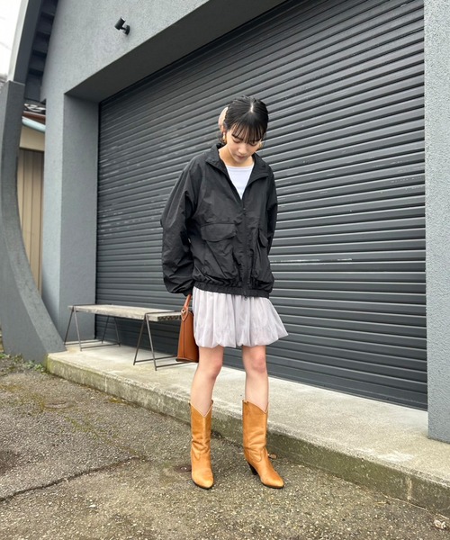 Kotoe（コトエ）の「チュールバルーンスカート ミニ グレー ブラック（スカート・レディース・ブラック/ライトグレー・FREE）」の17枚目の写真