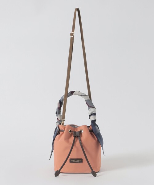 BLUE LABEL CRESTBRIDGE（ブルーレーベルクレストブリッジ）の「ナイロンスカーフミニコロン（ショルダーバッグ・レディース・ブラック/ピンク系その他3/ネイビー・FREE）」の13枚目の写真