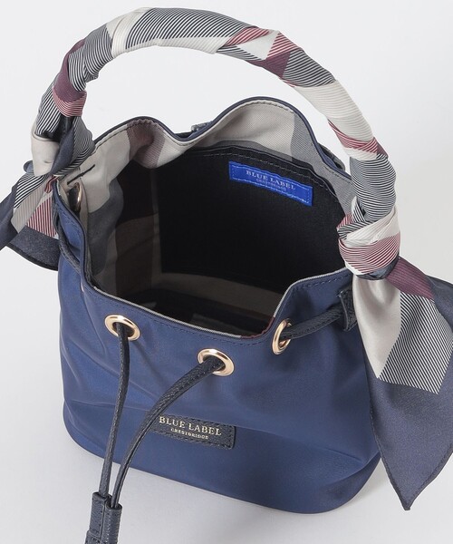 ブルーレーベル　クレストブリッジ　巾着バッグ　コロン BLUE LABEL CRESTBRIDGE（ブルーレーベルクレストブリッジ）の「カラー