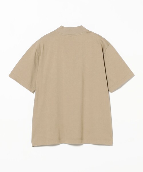 BEAMS F(ビームスエフ)の「ELACIO / モックネック Tシャツ(Tシャツ/カットソー・メンズ・チャコールグレー/ブラック/グレー系その他/ホワイト/ベージュ/パープル系その他5・4/5/3)」の21枚目の写真