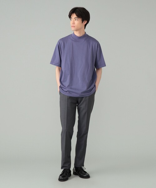 セール】ELACIO / モックネック Tシャツ（Tシャツ/カットソー