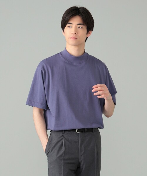 セール】ELACIO / モックネック Tシャツ（Tシャツ/カットソー