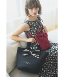 トッカ バッグ リュック バッグパック TOCCA リボン ブラック SIDE RIBBON BACKPACK – TOCCA OFFICIAL SITE