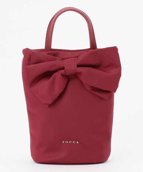 TOCCA(トッカ)の「RIBBON KNOT NYLON MULTI BAG ナイロンマルチバッグ(バックパック/リュック・レディース・レッド系/ベージュ系/ブラック系/ネイビー系/ライトグレー系・F)」の8枚目の写真