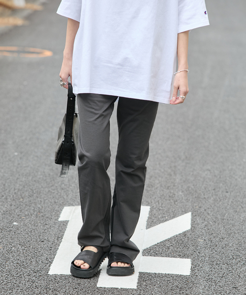 新作 チャンピオン×ジャーナルスタンダード by HOLIDAY フレアパンツ CHAMPION×JOURNAL STANDARD by HOLIDAY】フレアパンツ