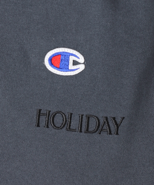 CHAMPION×HOLIDAY フレアパンツグレー 新品タグ付き CHAMPION×JOURNAL STANDARD by HOLIDAY】フレアパンツ