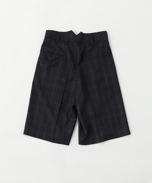 BAYCREW'S DEPO(ベイクルーズデポ)の「SandWaterr / サンドウォーター RESEARCHED 3/4 SLACKS SW-P0408(スラックス・メンズ・ブラック/グレー・1/2)」の3枚目の写真