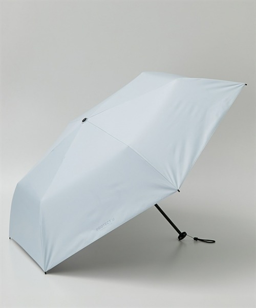 nissen(ニッセン)の「PROTECT U(プロテクトユー)晴雨兼用折りたたみ傘(遮光・遮熱)(折りたたみ傘・レディース・グレー/ブラック/ホワイト/ベージュ/ブルー系1/ブラック系1/ホワイト系1/ベージュ系1・FREE)」の8枚目の写真
