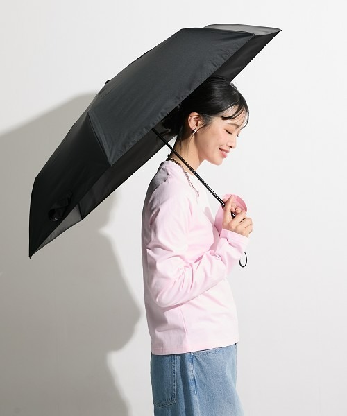 nissen(ニッセン)の「PROTECT U(プロテクトユー)晴雨兼用折りたたみ傘(遮光・遮熱)(折りたたみ傘・レディース・グレー/ブラック/ホワイト/ベージュ・FREE)」の6枚目の写真