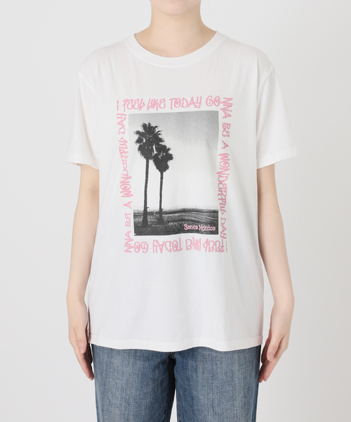 Spick and Span メイプルphoto Tee セール】melple / メイプル photo Tee（Tシャツ/カットソー
