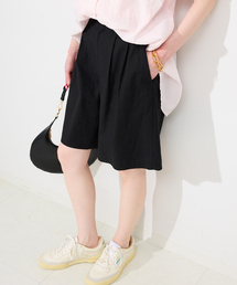 未使用　IENA　イエナ　キュロット　ハイウエスト　Aライン　ハーフ　パンツ SLOBE IENA パンツ リネンレーヨンハーフキュロット レディース