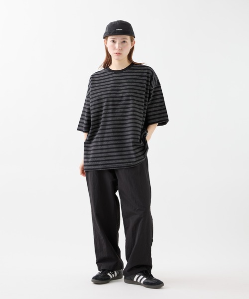 meltum（メルタム）の「ALLWEATHER TEE S/S BORDER（Tシャツ/カットソー・メンズ・ブラック・MEDIUM/LARGE）」の4枚目の写真