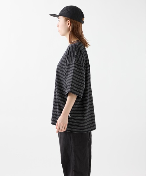 meltum（メルタム）の「ALLWEATHER TEE S/S BORDER（Tシャツ/カットソー・メンズ・ブラック・MEDIUM/LARGE）」の8枚目の写真