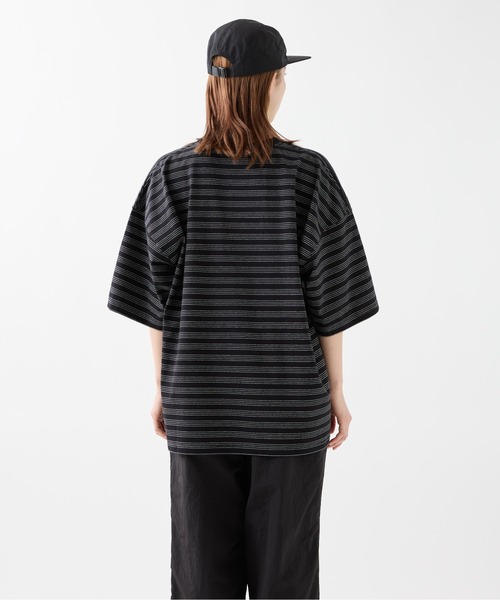 meltum（メルタム）の「ALLWEATHER TEE S/S BORDER（Tシャツ/カットソー・メンズ・ブラック・MEDIUM/LARGE）」の9枚目の写真