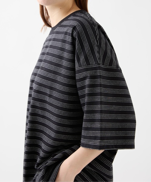 meltum（メルタム）の「ALLWEATHER TEE S/S BORDER（Tシャツ/カットソー・メンズ・ブラック・MEDIUM/LARGE）」の11枚目の写真