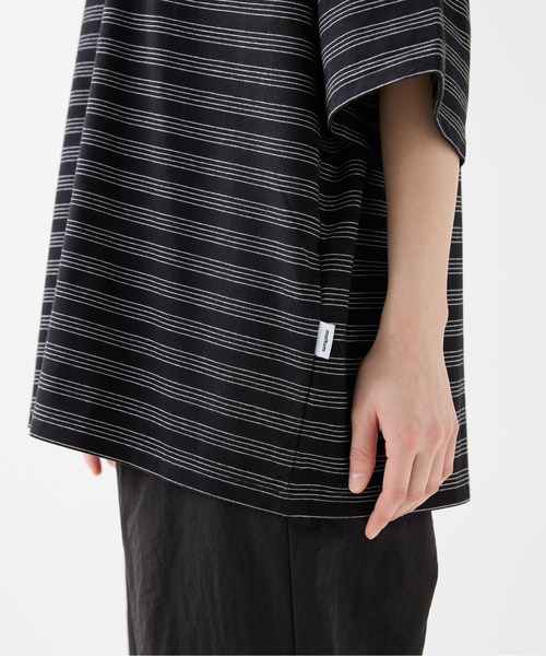 meltum（メルタム）の「ALLWEATHER TEE S/S BORDER（Tシャツ/カットソー・メンズ・ブラック・MEDIUM/LARGE）」の12枚目の写真