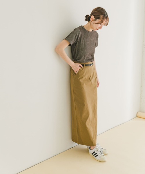 ITEMS URBANRESEARCH(アイテムズ アーバンリサーチ)の「チビテレコTシャツ(Tシャツ/カットソー・レディース・チャコールグレー/グリーン/ホワイト・FREE)」の18枚目の写真