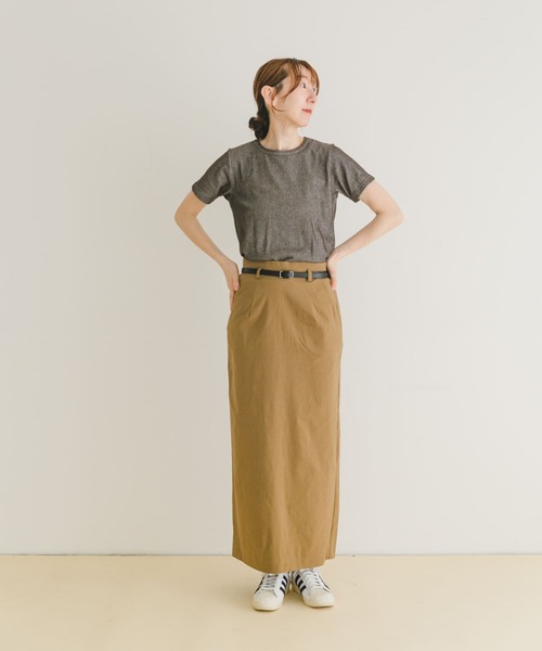 ITEMS URBANRESEARCH(アイテムズ アーバンリサーチ)の「チビテレコTシャツ(Tシャツ/カットソー・レディース・チャコールグレー/グリーン/ホワイト・FREE)」の17枚目の写真