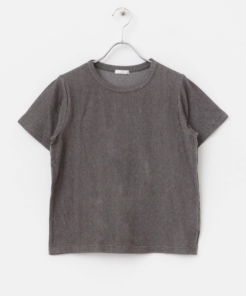 ITEMS URBANRESEARCH(アイテムズ アーバンリサーチ)の「チビテレコTシャツ(Tシャツ/カットソー・レディース・チャコールグレー/グリーン/ホワイト・FREE)」の11枚目の写真