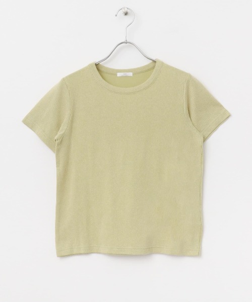 ITEMS URBANRESEARCH(アイテムズ アーバンリサーチ)の「チビテレコTシャツ(Tシャツ/カットソー・レディース・チャコールグレー/グリーン/ホワイト・FREE)」の9枚目の写真