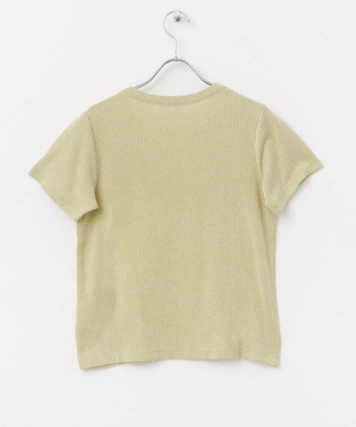 ITEMS URBANRESEARCH(アイテムズ アーバンリサーチ)の「チビテレコTシャツ(Tシャツ/カットソー・レディース・チャコールグレー/グリーン/ホワイト・FREE)」の8枚目の写真