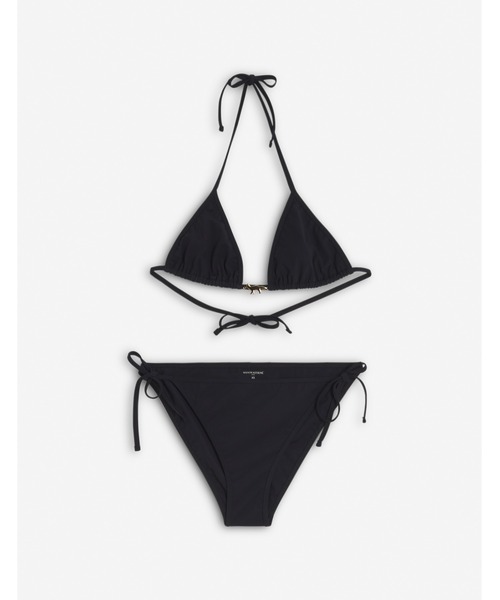 Maison Kitsune（メゾンキツネ）の「BABY FOX BIKINI SET（水着・レディース・ピンクベージュ/ブラック・XS/S/M/L）」の20枚目の写真