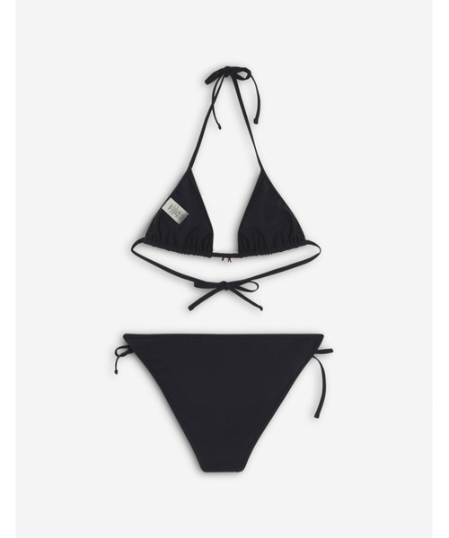 Maison Kitsune（メゾンキツネ）の「BABY FOX BIKINI SET（水着・レディース・ピンクベージュ/ブラック・XS/S/M/L）」の19枚目の写真