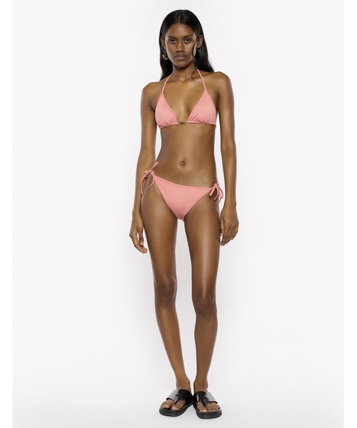 Maison Kitsune（メゾンキツネ）の「BABY FOX BIKINI SET（水着・レディース・ピンクベージュ/ブラック・XS/S/M/L）」の9枚目の写真
