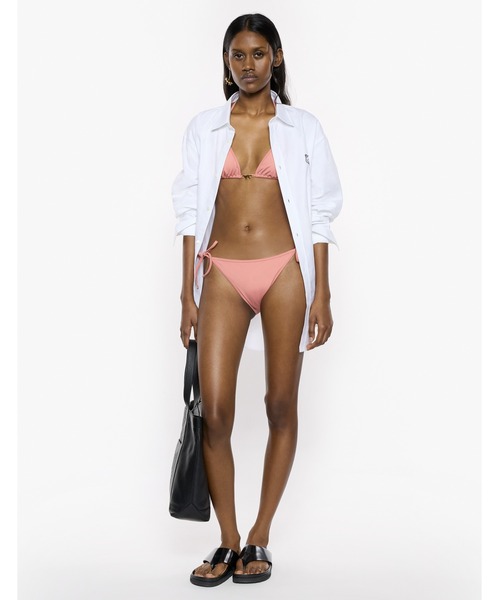Maison Kitsune（メゾンキツネ）の「BABY FOX BIKINI SET（水着・レディース・ピンクベージュ/ブラック・XS/S/M/L）」の8枚目の写真