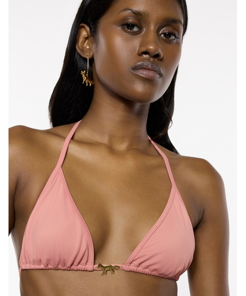 Maison Kitsune（メゾンキツネ）の「BABY FOX BIKINI SET（水着・レディース・ピンクベージュ/ブラック・XS/S/M/L）」の5枚目の写真
