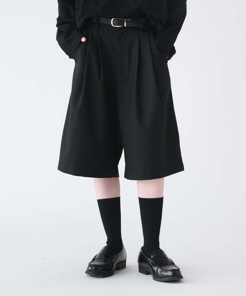 SPOLOGUM ワイドハーフパンツ 楽天市場】【送料無料】【1点のみメール便対象】ワイドタック
