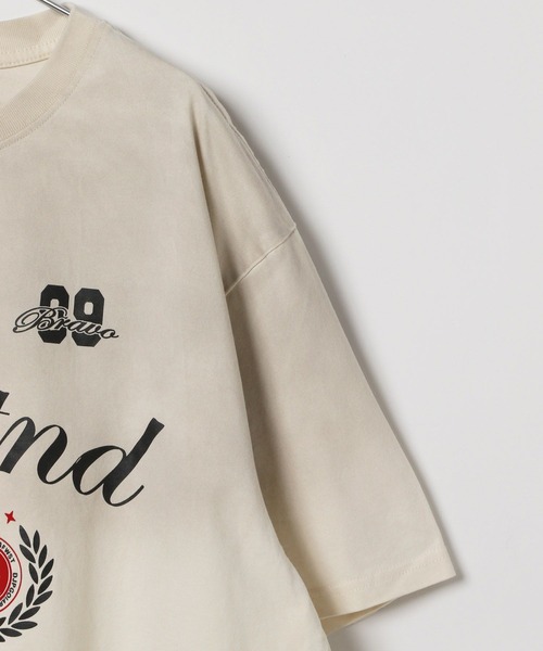 3.3 Field Trip （3.3フィールドトリップ）の「3.3 Field Trip／スプレーユニフォームＴ（Tシャツ/カットソー・メンズ・ブラック/ホワイト・MEDIUM/SMALL）」の6枚目の写真