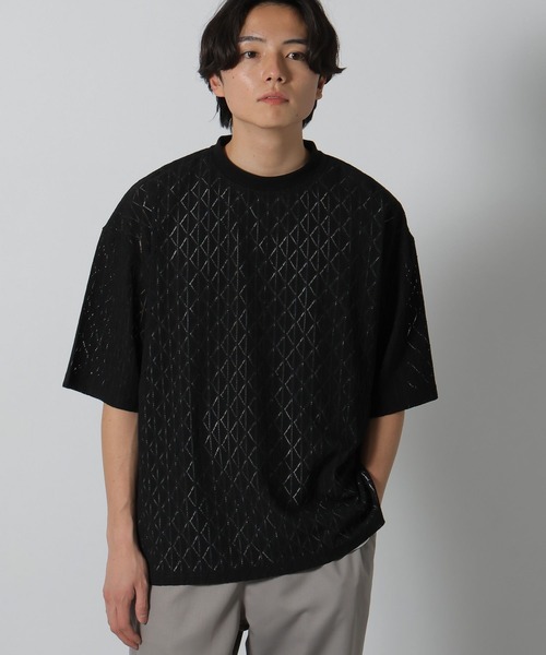 セール】レースデザイン半袖T / 324735（Tシャツ/カットソー