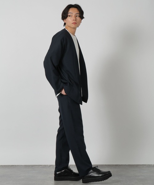 LAKOLE(ラコレ)の「レースデザイン半袖T / 324735(Tシャツ/カットソー・メンズ・オフホワイト/サンドグレー/ブラック・LARGE/MEDIUM)」の11枚目の写真