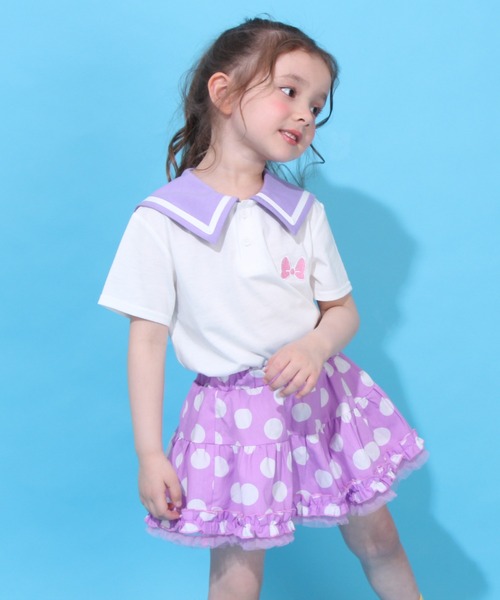 Disney（ディズニー）の「ディズニー マリンTシャツ 0582K（Tシャツ/カットソー・キッズ・ホワイト×ブルー/その他26・100cm/110cm/90cm/80ｃｍ/120cm）」の16枚目の写真