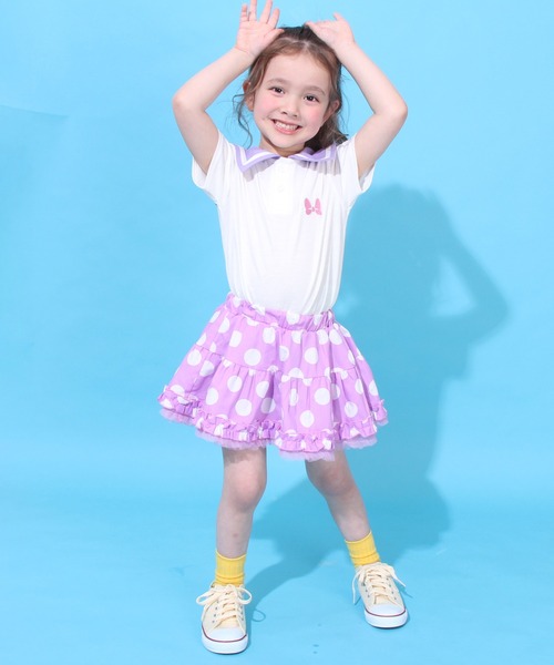 Disney（ディズニー）の「ディズニー マリンTシャツ 0582K（Tシャツ/カットソー・キッズ・ホワイト×ブルー/その他26・100cm/110cm/90cm/80ｃｍ/120cm）」の13枚目の写真