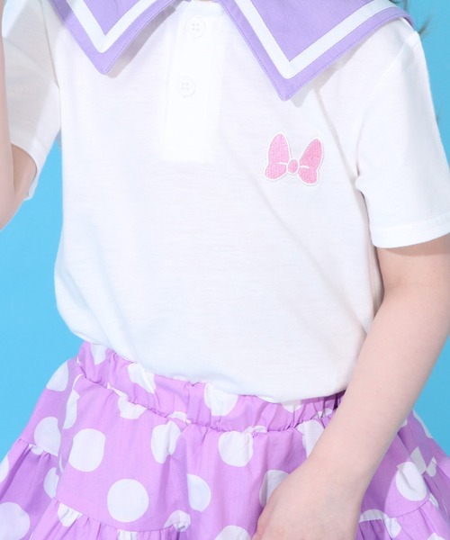 Disney（ディズニー）の「ディズニー マリンTシャツ 0582K（Tシャツ/カットソー・キッズ・ホワイト×ブルー/その他26・100cm/110cm/90cm/80ｃｍ/120cm）」の20枚目の写真