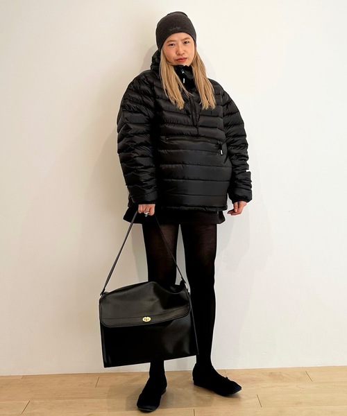 HOLIDAY(ホリデイ)の「PACKABLE DOWN ANORAK パッカブルダウンアノラック(ダウンジャケット/コート・レディース・ブラック・ONE SIZE)」の10枚目の写真