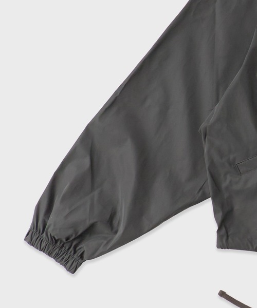 FOG ESSENTIALS（エフオージーエッセンシャルズ）の「FOG ESSENTIALS/エッセンシャルズ HALF-ZIP TRACK JACKET ハーフジップ リフレクタージャケット（ブルゾン・メンズ・ブラック/パープル/シルバー・S/XL/L/M）」の6枚目の写真