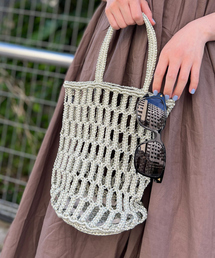 The Bagmati | 【The Bagmati/ザ バグマティ】メタリックネットバッグ(トートバッグ)