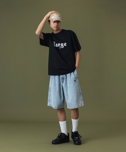 XLARGE（エクストララージ）の「EASY DENIM SHORTS（デニムパンツ・メンズ・ブラック/ライトインディゴブルー・S/M/L/XL）」の7枚目の写真