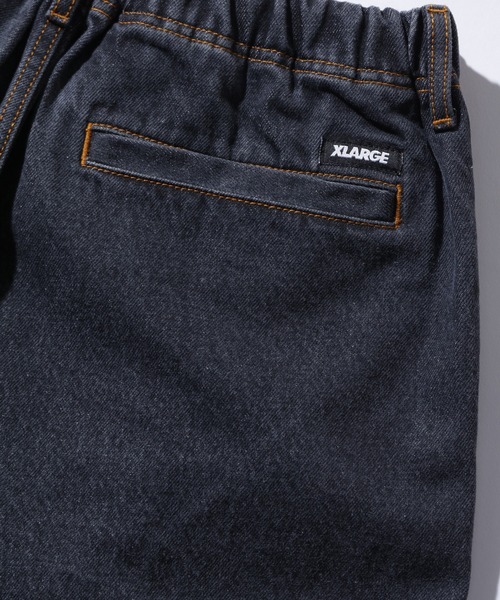 XLARGE（エクストララージ）の「EASY DENIM SHORTS（デニムパンツ・メンズ・ブラック/ライトインディゴブルー・S/M/L/XL）」の17枚目の写真