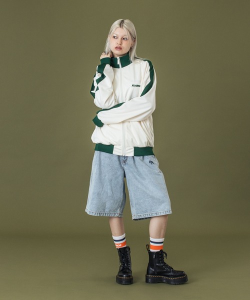 XLARGE（エクストララージ）の「EASY DENIM SHORTS（デニムパンツ・メンズ・ブラック/ライトインディゴブルー・S/M/L/XL）」の21枚目の写真