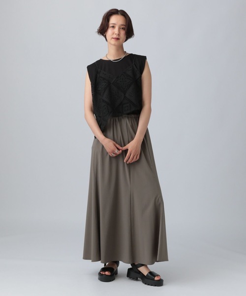 lepsim レースキャミブラウス ブラック 美品 楽天市場】【SALE／20%OFF】パッチワークレースキャミブラウス