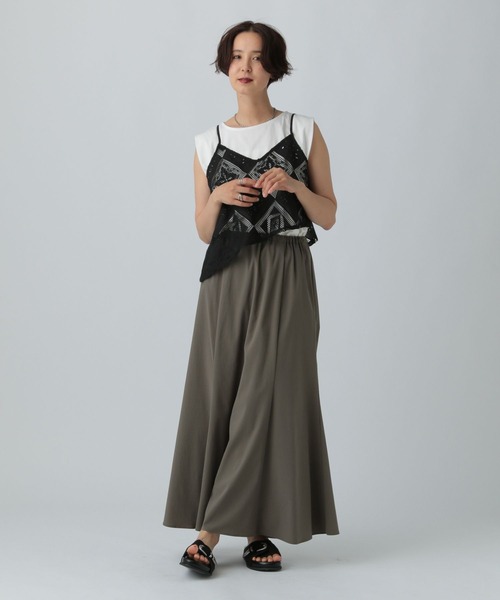 LEPSIM(レプシィム)の「パッチワークレースキャミブラウス 497443(シャツ/ブラウス・レディース・ブラック/オフホワイト・FREE)」の20枚目の写真