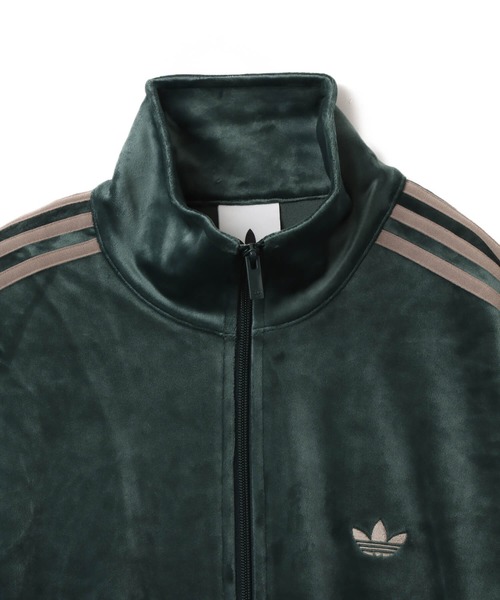 adidas ファイヤーバード ベロア トラックトップ ダークグリーン adidas FIREBIRD VELOUR TRACK TOP / アディダス ファイヤー