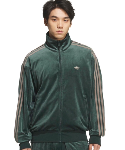 adidas ファイヤーバード ベロア トラックトップ ダークグリーン adidas FIREBIRD VELOUR TRACK TOP / アディダス ファイヤー