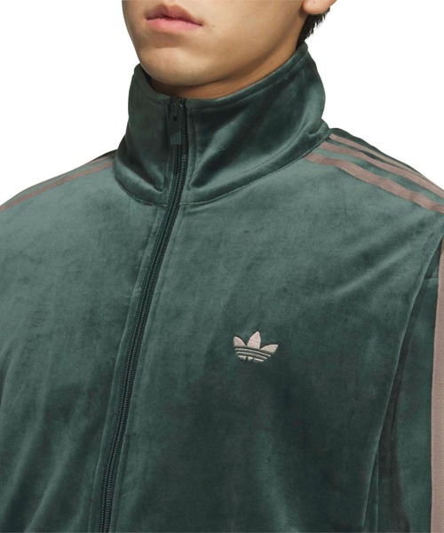 adidas ファイヤーバード ベロア トラックトップ ダークグリーン adidas FIREBIRD VELOUR TRACK TOP / アディダス ファイヤー